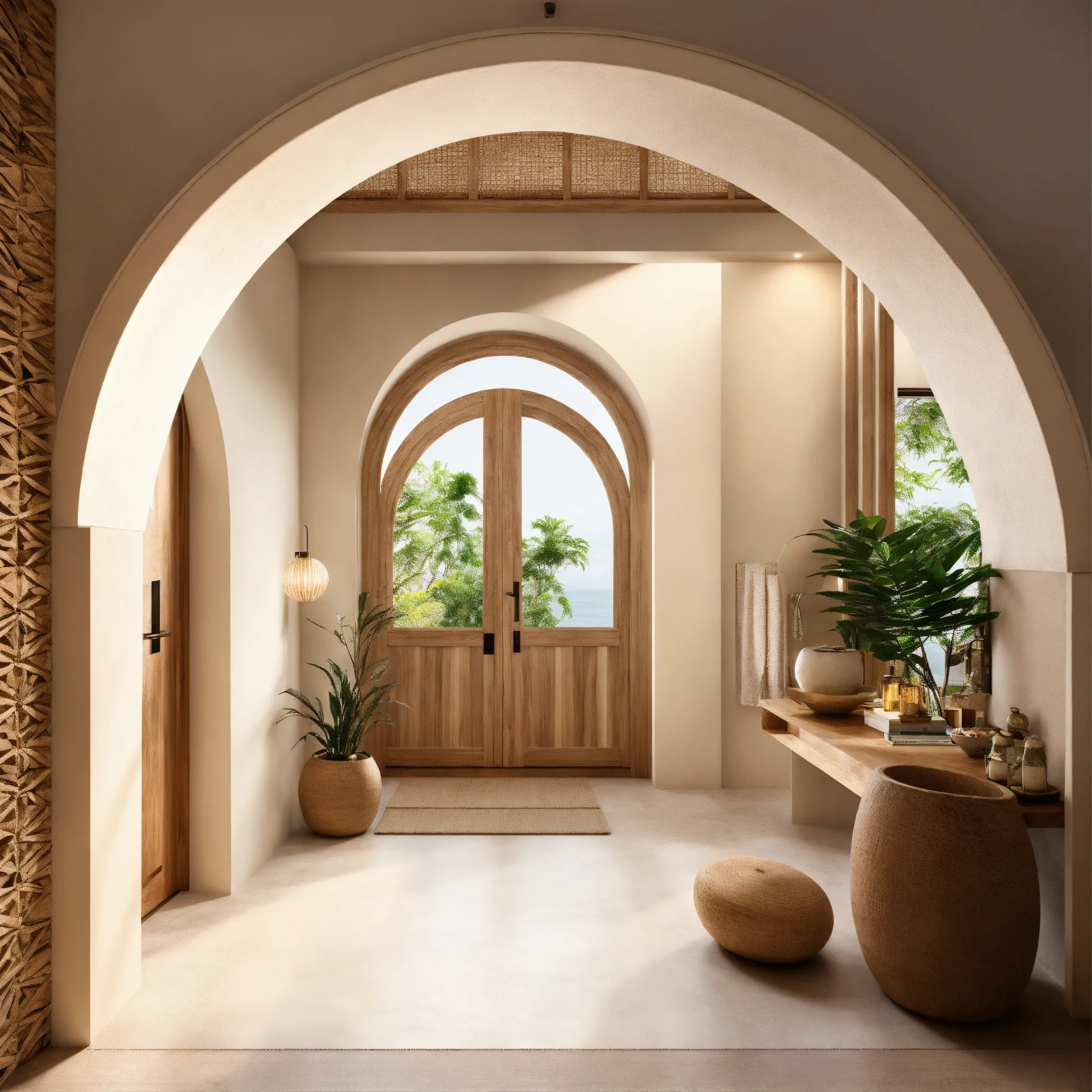 Selectie van gerecycled hout in onze werkplaats